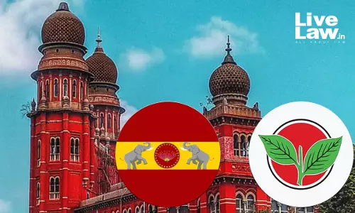 Madras High Court Dismisses PIL Against Dropping Of Disqualification Proceedings Against AIADMK MLAs Who Voted For TVK Govt Madras High Court Dismisses PIL Against Dropping Of Disqualification Proceedings Against AIADMK MLAs Who Voted For TVK Govt