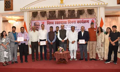 HNLU Conferred Citation Of Honour By Chhattisgarh Governor For Promoting Voluntary Blood Donation And Community Welfare HNLU Conferred Citation Of Honour By Chhattisgarh Governor For Promoting Voluntary Blood Donation And Community Welfare