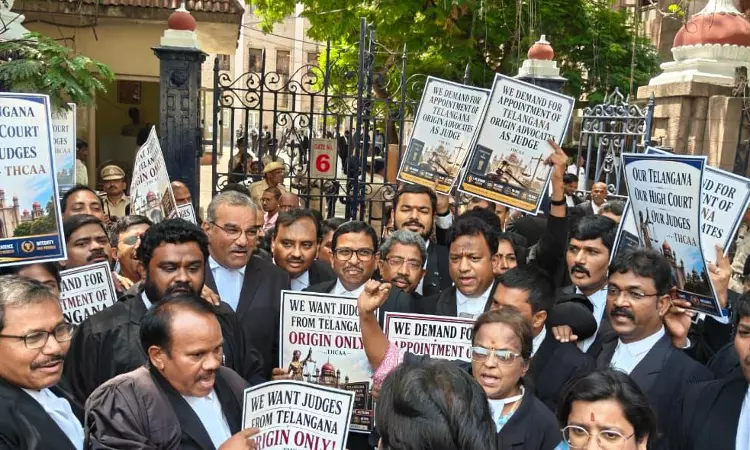 High Court Advocates Association Seek Elevation Of Telangana Origin Advocates As Judges