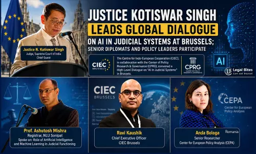 AI Should Assist Judges, Not Replace Human Decision-Making: Justice N. Kotiswar Singh At CIEC Brussels Dialogue