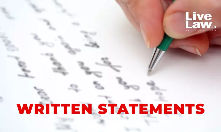 Written Statements And Limitation: A Tale Of Two Regimes Under Civil And Commercial Law Written Statements And Limitation: A Tale Of Two Regimes Under Civil And Commercial Law