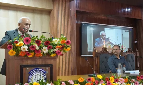 Around 80% Of Successful People In Law Background Are From First-Generation: NHRC Chairperson Justice V. Ramasubramanian Addresses Incoming Batch At DBRANLU Around 80% Of Successful People In Law Background Are From First-Generation: NHRC Chairperson Justice V. Ramasubramanian Addresses Incoming Batch At DBRANLU