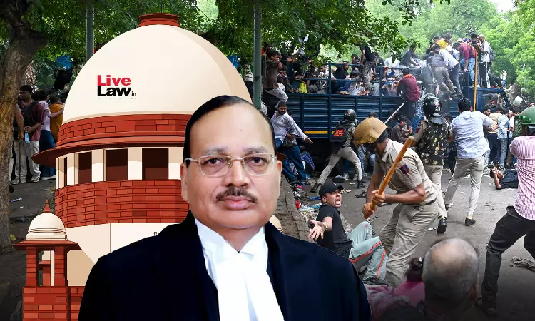 Peaceful Protests Constitutionally Protected, Mere Agitation Cant Justify Lathi-Charge: CJI Surya Kant In Pleas Over Jantar Mantar Police Action Peaceful Protests Constitutionally Protected, Mere Agitation Cant Justify Lathi-Charge: CJI Surya Kant In Pleas Over Jantar Mantar Police Action