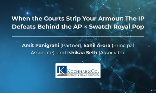 When The Courts Strip Your Armour: The IP Defeats Behind  AP × Swatch Royal Pop