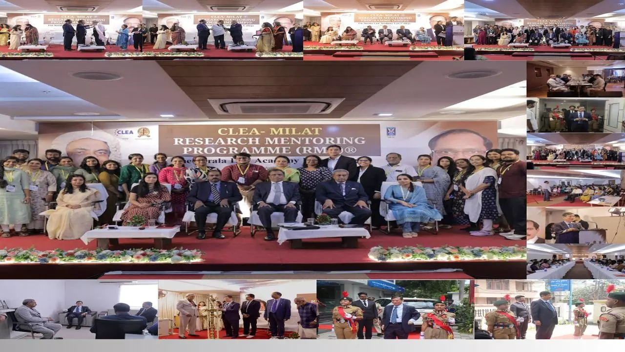 Redefining Legal Scholarship: Kerala Law Academy Hosts Landmark CLEA-MILAT Research Mentoring Programme (RMP) 2.1 Redefining Legal Scholarship: Kerala Law Academy Hosts Landmark CLEA-MILAT Research Mentoring Programme (RMP) 2.1