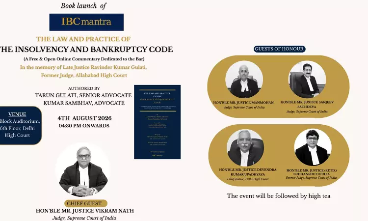 IBCMantra To Be Launched At Delhi High Court On August 4; Justice Vikram Nath To Lead Inaugural Ceremony