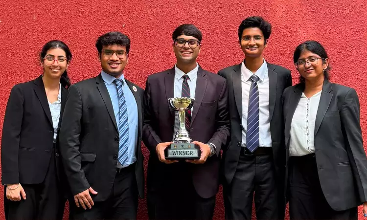 Cross-Institutional Team Wins FDI Moot South Asia Rounds 2026 Cross-Institutional Team Wins FDI Moot South Asia Rounds 2026