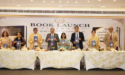 CJI Surya Kant Launches Book On Mediation Movement In India, Highlights Need To Bridge Gap Between Law And Practice CJI Surya Kant Launches Book On Mediation Movement In India, Highlights Need To Bridge Gap Between Law And Practice
