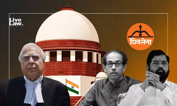 Shiv Sena Row | Speaker Cannot Equate Legislative Majority With Political Party: Kapil Sibal To Supreme Court Shiv Sena Row | Speaker Cannot Equate Legislative Majority With Political Party: Kapil Sibal To Supreme Court
