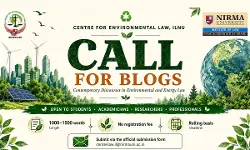 Centre For Environmental Law, Nirma University Invites Blogs On Contemporary Issues In Environmental & Energy Law