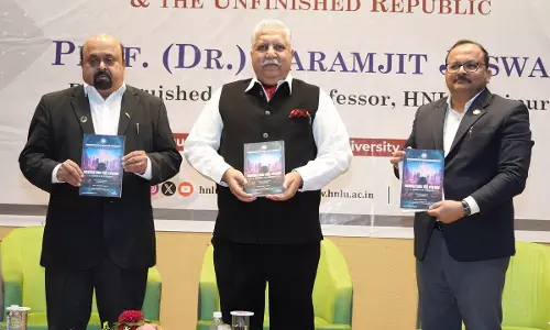 HNLU Celebrates 80th Independence Day With Gandhi Memorial Lecture HNLU Celebrates 80th Independence Day With Gandhi Memorial Lecture