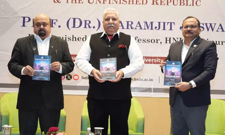 HNLU Celebrates 80th Independence Day With Gandhi Memorial Lecture HNLU Celebrates 80th Independence Day With Gandhi Memorial Lecture
