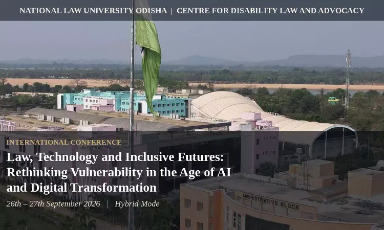 NLU Odisha – Centre For Disability Law And Advocacy (CDLA) Organises Two-Day International Conference