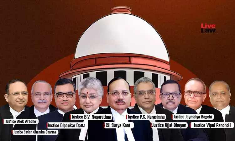 Supreme Court 9-Judge Bench To Pronounce Judgment Tomorrow On Correctness Of Industry Definition Supreme Court 9-Judge Bench To Pronounce Judgment Tomorrow On Correctness Of Industry Definition