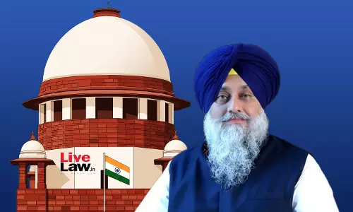 Supreme Court Dismisses Ex-Punjab Dy CM Sukhbir Singh Badals Plea To Quash Defamation Complaint By AKJ Leader Supreme Court Dismisses Ex-Punjab Dy CM Sukhbir Singh Badals Plea To Quash Defamation Complaint By AKJ Leader