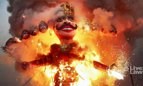 Take Proper Safety Measures While Burning Ravan Effigy On Dussehra; No High-Decibel DJs During Durga Puja: Orissa HC To Cuttack Authorities