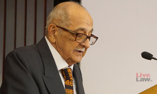 Illusion To Think Great Cases Are Won Or Lost Because Of Their Inherent Strength Or Weakness, Advocacy Plays a Crucial Role: Senior Advocate Fali Nariman