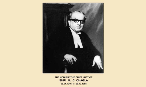 Remembering Justice M.C. Chagla On His 125th Birth Anniversary