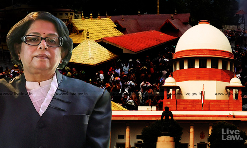 Is There A Change In The Stand Of Devaswom Board? Asks Indu Malhotra,J; We Decide To Respect The Judgment: Board Is There A Change In The Stand Of Devaswom Board? Asks Indu Malhotra,J; We Decide To Respect The Judgment: Board
