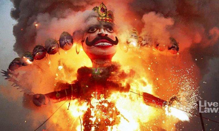 Take Proper Safety Measures While Burning Ravan Effigy On Dussehra; No High-Decibel DJs During Durga Puja: Orissa HC To Cuttack Authorities Take Proper Safety Measures While Burning Ravan Effigy On Dussehra; No High-Decibel DJs During Durga Puja: Orissa HC To Cuttack Authorities