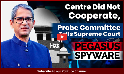 Pegasus : Centre Did Not Cooperate, Probe Committee Tells Supreme Court [Video]