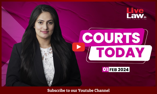 Courts Today 01.02.2024: AMU Minority Status| Gyanvapi|Hemant Soren|Delhi Riots Case [VIDEO]