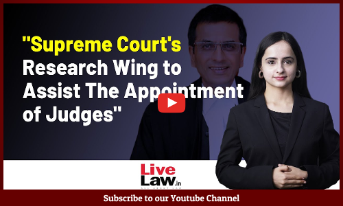 Chief Justice D.Y. Chandrachud on the Future of Judicial Appointments [VIDEO]