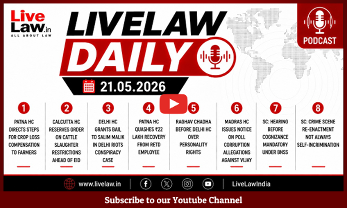 LiveLaw Daily | SC On BNSS Safeguards| Raghav Chadha Plea| Bengal Eid Slaughter Row and more