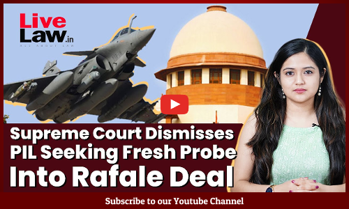 Supreme Court Dismisses PIL Seeking Fresh Probe Into Rafale Deal [Video]