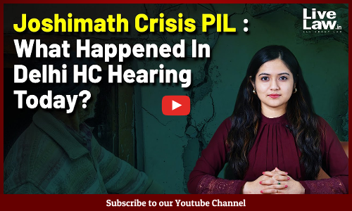 Joshimath Crisis PIL : What Happened In Delhi HC Hearing Today? [VIDEO]