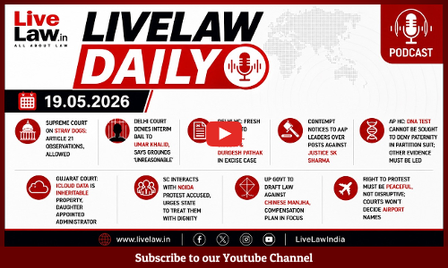 LiveLaw Daily | Stray Dog Verdict | Umar Khalid Bail | Kejriwal Contempt | Inheritance in iCloud & more