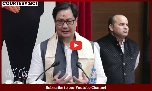 Union Law Minister Kiren Rijiju Criticises Lawyers Protests Against Collegium Proposals [Video]