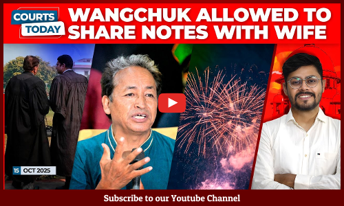 SC On Wangchuk| Green Crackers| Humane Death| High Courts On RTI Misuse [VIDEO]