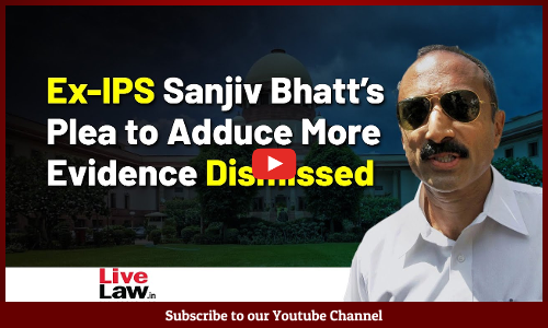 Ex-IPS Sanjiv Bhatt’s Plea to Adduce More Evidence Dismissed [Video]