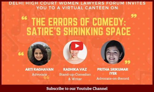 [LIVE NOW] Webinar On The Errors Of Comedy: Satires Shrinking Space