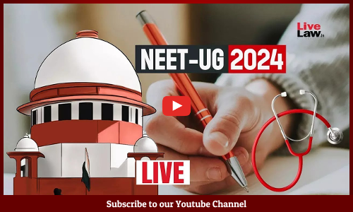 SUPREME COURT NEET HEARING- WATCH LIVE