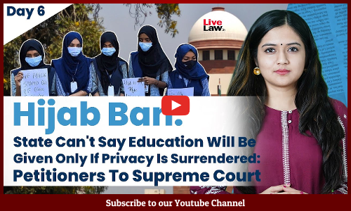 Hijab Ban: State Cant Say Education Will Be Given Only If Privacy Is Surrendered: Petitioners To SC [Video]