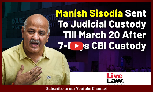 Manish Sisodia Sent To Judicial Custody Till March 20 After 7-Days CBI Custody [VIDEO]
