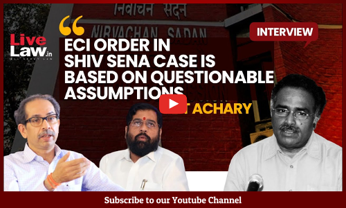 Shiv Sena Case | Election Commissions Order Recognising Eknath Shinde Not Logical : PDT Achary [Interview]