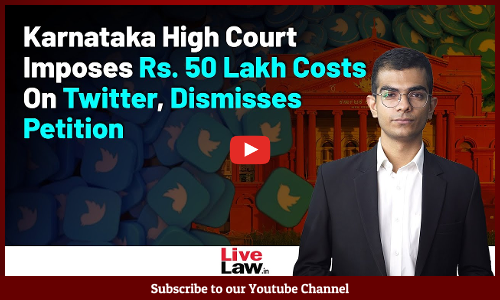 Karnataka HC Dismisses Twitters Plea Against Centres Account Blocking Orders With ₹50 Lakh Cost [Video]