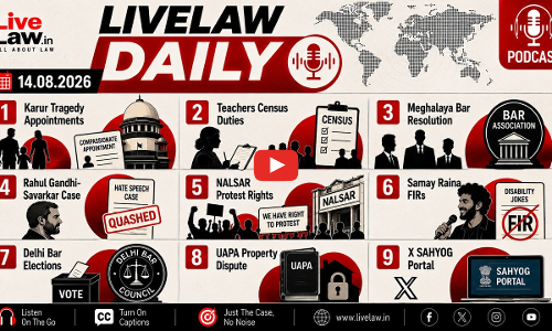 LiveLaw Daily | NALSAR Row| Rahul Gandhi| Samay Raina| Karur Stampede Jobs & more
