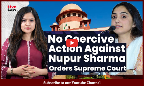 No Cocercive Action Against Nupur Sharma, Orders Supreme Court [Video]
