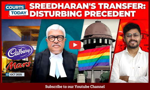 Collegium under scrutiny again| Mars vs Cadbury| Muslim Personal Law| GN Saibaba| Sex re-assignment