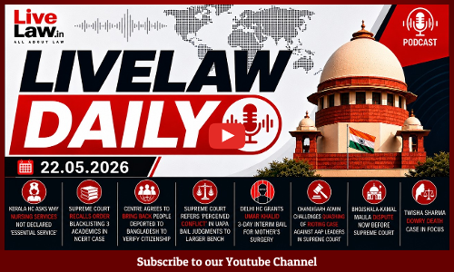 LiveLaw Daily | UAPA Bail Referred To Larger Bench | Umar Khalid Interim Bail | Twisha Sharma & More