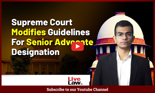 SC Modifies Guidelines for Senior Advocates Designation | Indira Jaising V Supreme Court of India [Video]