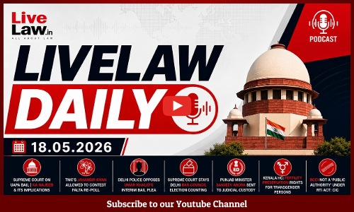 LiveLaw Daily | KA Najeeb| TMCs Jahangir Khan| Umar Khalid| Delhi Bar Council Elections| BCCI
