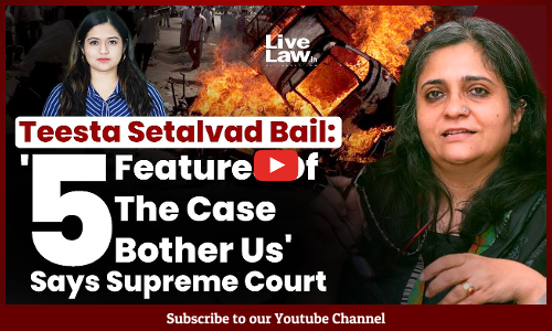 Teesta Setalvad Bail: Five Features Of The Case Bother Us Says Supreme Court [Video]