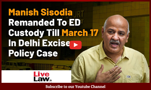 Manish Sisodia Remanded To ED Custody Till March 17 In Delhi Excise Policy Case [VIDEO]