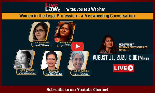 [VIDEO] [Webinar] Women In The Legal Profession - A Freewheeling Conversation [Part I]