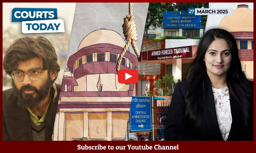 Anti-CAA Protest Case | Somnath Bharti | Tribunal Vacancies | Death Penalty | Abetment To Rape And More [VIDEO]